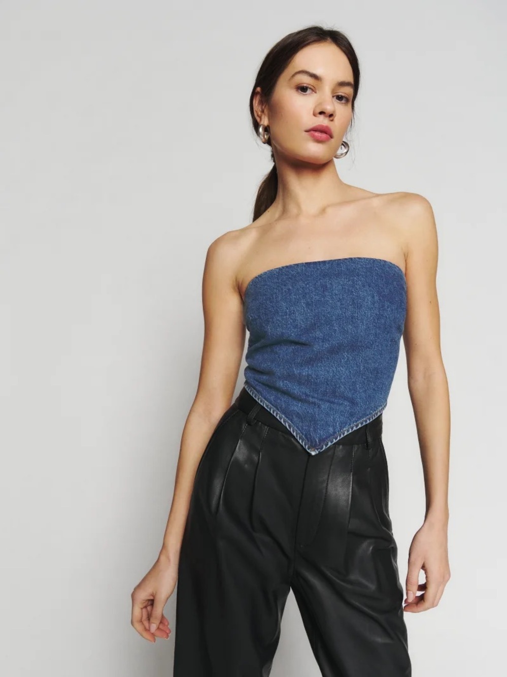 Reformation Braxton Handkerchief Top